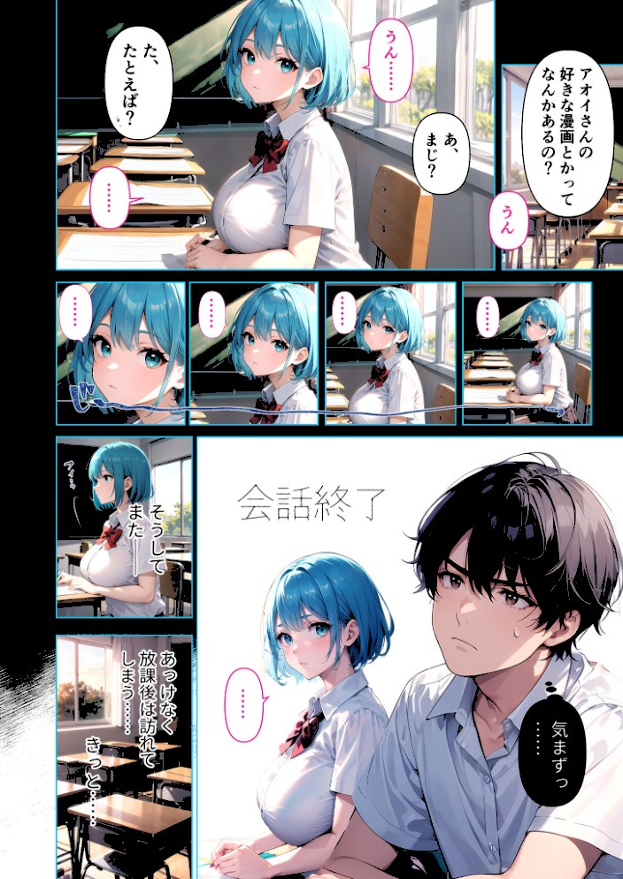 巨乳な転入生にヤリたい放題 第1話 〜不思議なあの娘はエッチを断らない〜 モザイク版【ラビットフット】|ラビットフット7