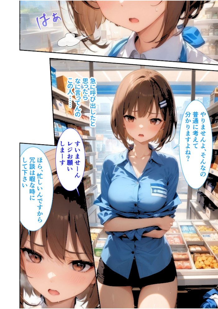 当店限定!セックス¥0サービス 〜めちゃかわ店員さん達との好き放題えっち〜 モザイク版【ラビットフット】|ラビットフット5