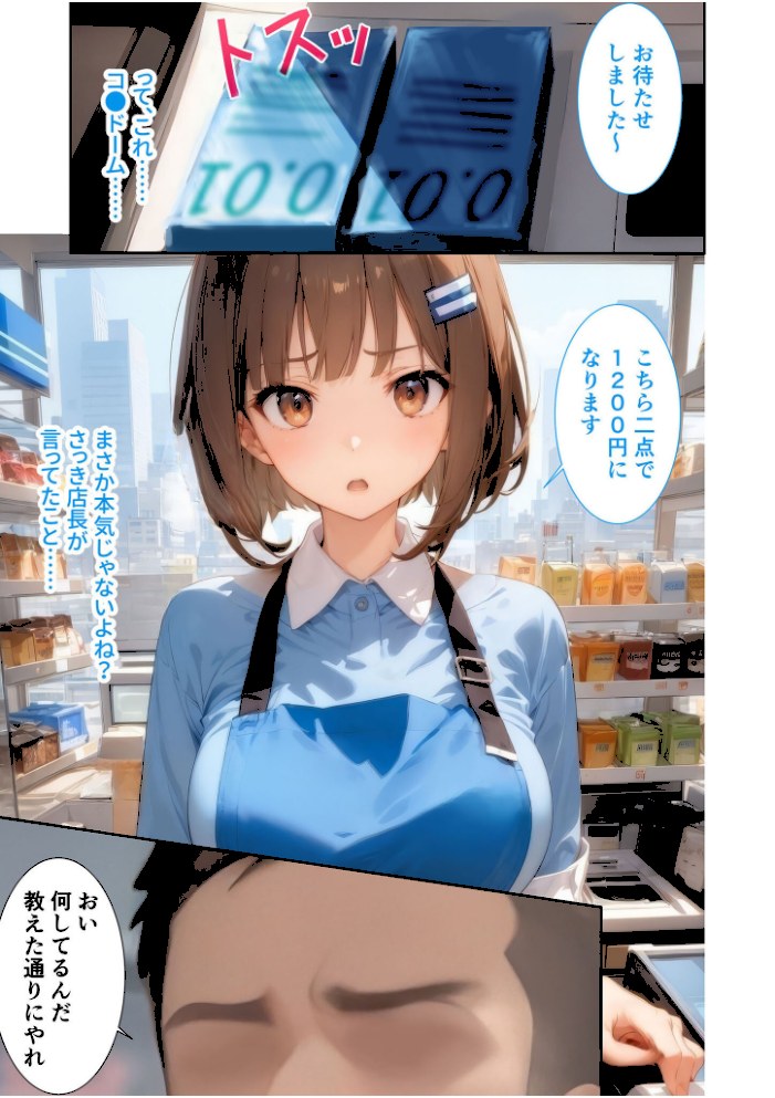 当店限定!セックス¥0サービス 〜めちゃかわ店員さん達との好き放題えっち〜 モザイク版【ラビットフット】|ラビットフット6