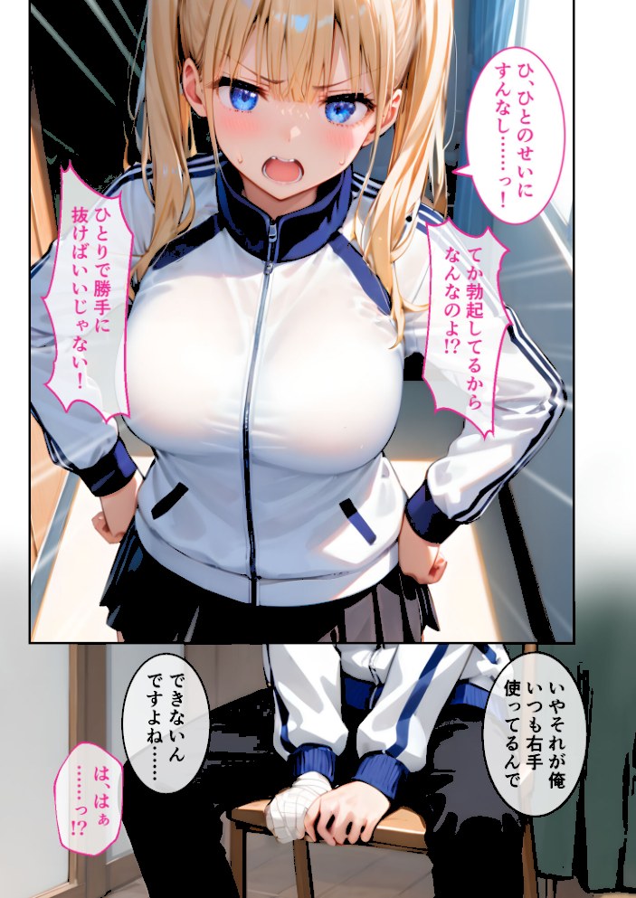 ツンデレマネージャーのオナサポえっち 〜さっさとイッてよ、ばかぁ!!〜 モザイク版【ラビットフット】|ラビットフット10