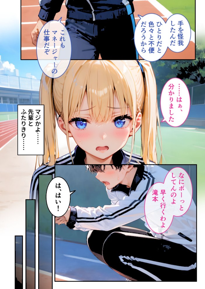 ツンデレマネージャーのオナサポえっち 〜さっさとイッてよ、ばかぁ!!〜 モザイク版【ラビットフット】|ラビットフット5