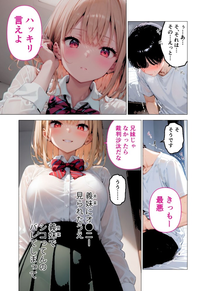 愛する義妹のえっちな罵倒 〜お義兄ちゃんのざぁ〜こ〜 モザイク版【ラビットフット】|ラビットフット12