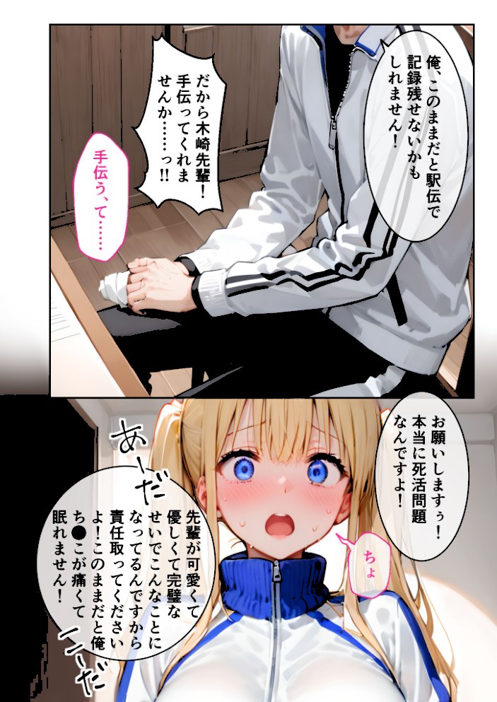 ツンデレマネージャーのオナサポえっち 〜さっさとイッてよ、ばかぁ!!〜 モザイク版【ラビットフット】|ラビットフット11