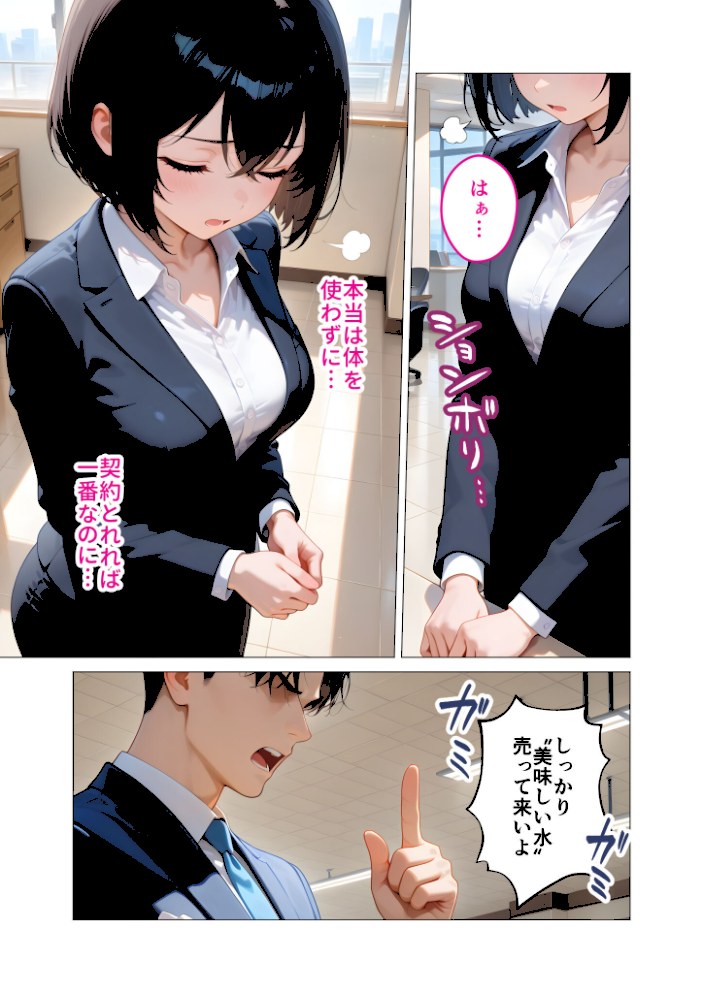 当店限定!セックス¥0サービス 〜新人営業さんの崖っぷちえっち〜 モザイク版【ラビットフット】|ラビットフット4