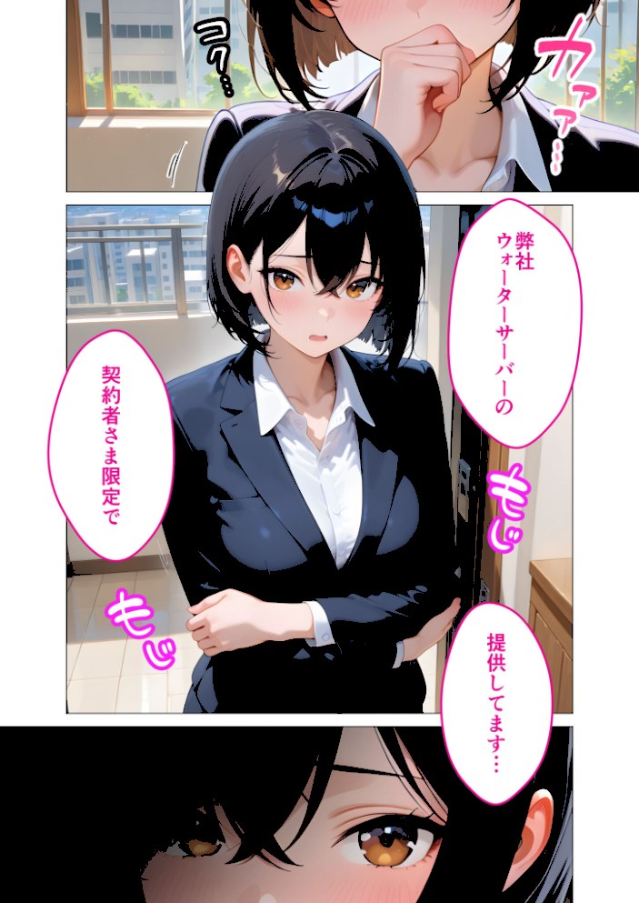 当店限定!セックス¥0サービス 〜新人営業さんの崖っぷちえっち〜 モザイク版【ラビットフット】|ラビットフット13