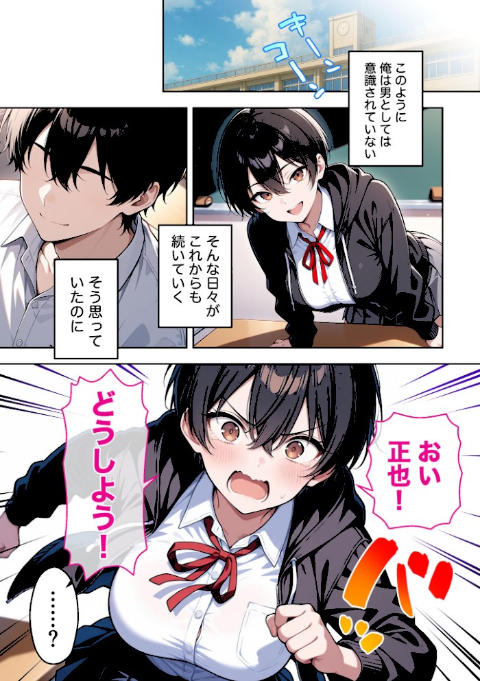 ボーイッシュ幼馴染がエロすぎて困っています【コミック宴】|コミック宴6