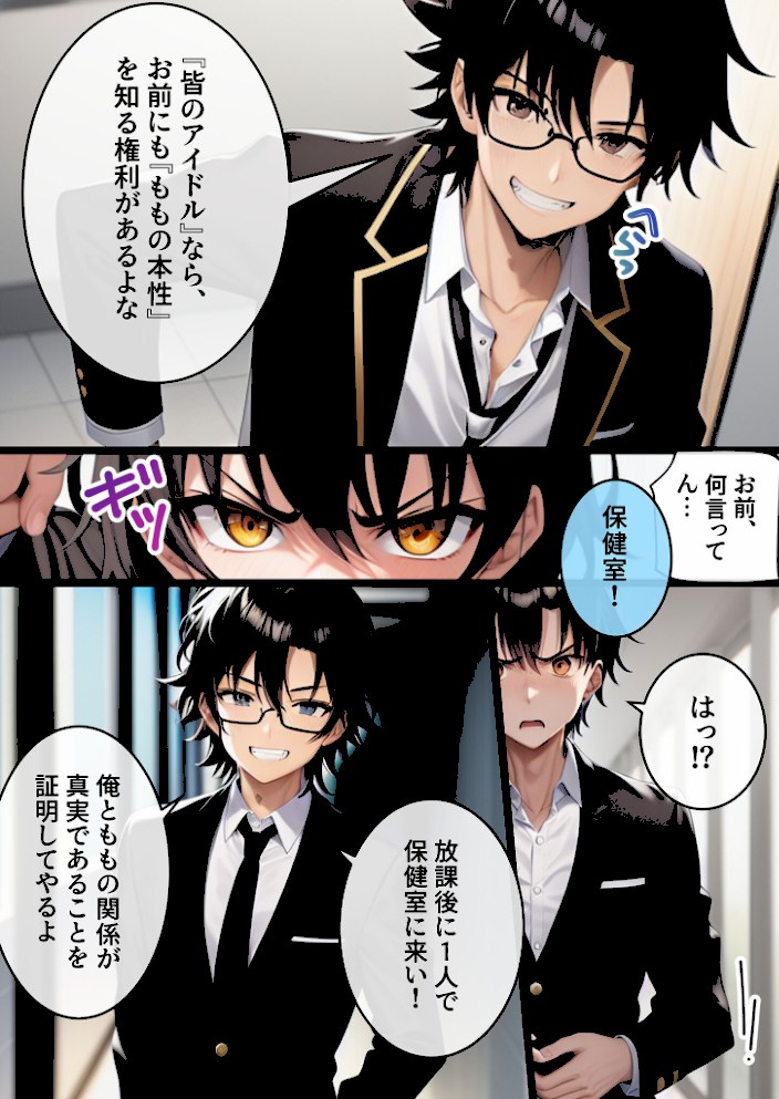 推しと繋がりたかっただけなのに2〜メス堕ちした人気●●アイドルに絶望したので寝取らせてみたら独占欲が湧いてきちゃったので再びボクのモノにしてあまあま両想いえっちします モザイク版【わからせマンあいラビ】|わからせマンあいラビ7