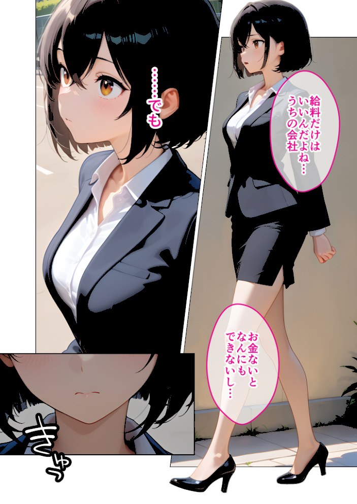 当店限定!セックス¥0サービス 〜新人営業さんの崖っぷちえっち〜 モザイク版【ラビットフット】|ラビットフット6