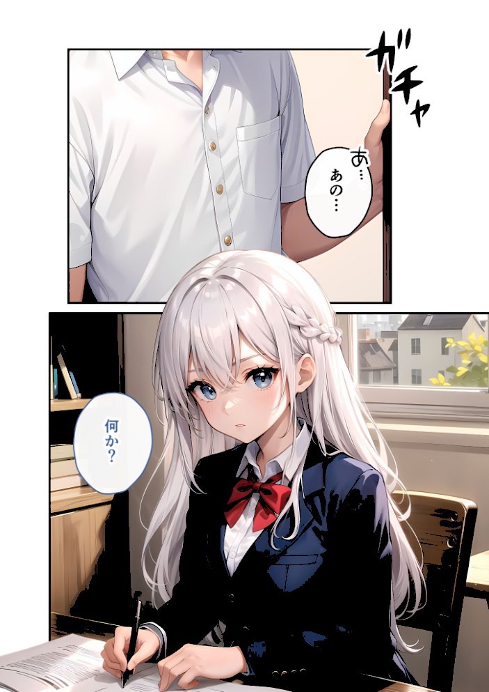 陰キャの僕、透視の力を手に入れる。第十一話 〜お嬢様副会長の乱れた息遣い〜 モザイク版【ラビットフット】|ラビットフット3